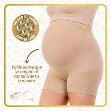 Cargar imagen en el visor de la galería, Short de soporte Materno con Hilado de Cobre - 0522