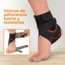 Cargar imagen en el visor de la galería, Tobillera Abierta Universal con Hilado de Cobre - O748