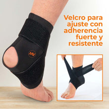 Cargar imagen en el visor de la galería, Tobillera Cerrada con Bandas en Espiral + Hilado de Cobre - O749