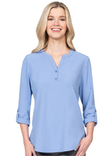 Cargar imagen en el visor de la galería, Blusa elástica con dobladillo de 3/4 YotYoz Studio - 1035