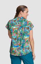 Cargar imagen en el visor de la galería, Top estampado modelo Ari diseño "Forest Creatures" Koi Artis Series - 1093