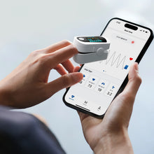 Cargar imagen en el visor de la galería, Oxímetro de pulso Bluetooth con medida de Frecuencia Respiratoria (RR) Innovo iP900BP-B