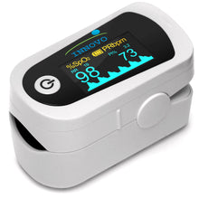 Cargar imagen en el visor de la galería, Oxímetro de pulso Bluetooth con medida de Frecuencia Respiratoria (RR) Innovo iP900BP-B