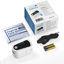 Cargar imagen en el visor de la galería, Oxímetro de pulso Bluetooth con medida de Frecuencia Respiratoria (RR) Innovo iP900BP-B