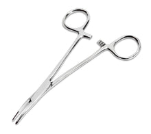 Cargar imagen en el visor de la galería, Pinzas hemostáticas curvas, 5" Halstead - 3141