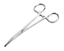 Cargar imagen en el visor de la galería, Pinzas hemostáticas curvas, 5" Halstead - 3141