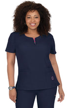 Cargar imagen en el visor de la galería, Koi Lite – Top Serenity 317 + Pantalón Peace 721 – Navy
