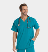 Cargar imagen en el visor de la galería, IRG EPIC  – Top Mens V-Neck 4851 + Pantalón Men's Tapered Leg 9851  – Teal