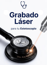 Cargar imagen en el visor de la galería, Grabados Láser de Estetoscopio en Campana