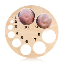 Cargar imagen en el visor de la galería, Tablero de dilatación cervical que muestra la apertura del cuello uterino - rueda de dilatación cervical