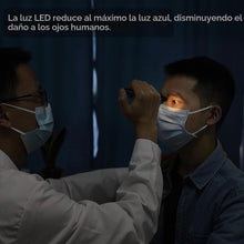 Cargar imagen en el visor de la galería, Linterna recargable LED médica con carga USB modos de luz duales