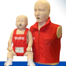 Cargar imagen en el visor de la galería, Kit de entrenamiento con maniquí de RCP y un maniquí de RCP infantil con DEA
