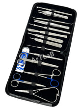 Cargar imagen en el visor de la galería, kit de disección de laboratorio de biología de acero inoxidable de primera calidad