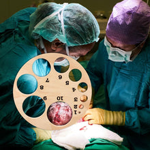 Cargar imagen en el visor de la galería, Tablero de dilatación cervical que muestra la apertura del cuello uterino - rueda de dilatación cervical