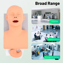 Cargar imagen en el visor de la galería, Modelo humano de intubación endotraqueal Intubación traqueal oral/nasal