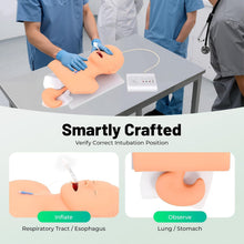 Cargar imagen en el visor de la galería, Modelo humano de intubación endotraqueal Intubación traqueal oral/nasal