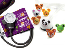 Cargar imagen en el visor de la galería, Kit de Esfigmomanómetro + Estetoscopio Pediátrico Pro’s Combo Adimals™ - 768-618-10SAAD