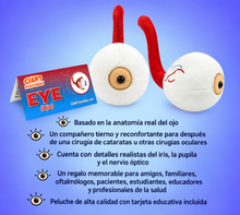 Cargar imagen en el visor de la galería, Peluche del Globo Ocular  - GIANTmicrobes