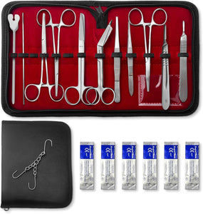 KIT quirúrgico de Acero Inoxidable de 18 PCS.