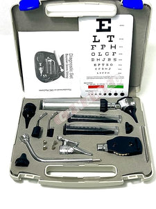 Kit de otoscopio Cynamed para examen de oído, nariz y garganta