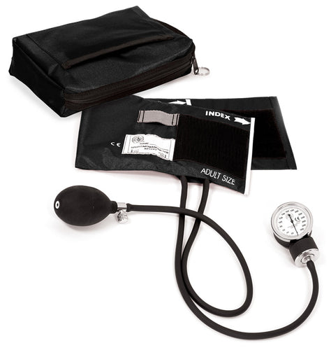 Esfigmomanómetro Aneroide de Adulto Premium con estuche de transporte colores Prestige Medical - 882