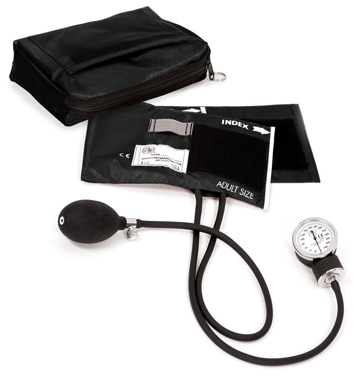 Esfigmomanómetro Aneroide de Adulto Premium con estuche de transporte colores Prestige Medical - 882
