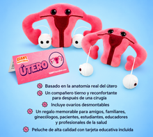 Cargar imagen en el visor de la galería, Peluche de Útero - GIANTmicrobes
