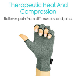 Guantes para la artritis gris
