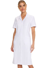Cargar imagen en el visor de la galería, Vestido blanco de mujer con botones en la parte delantera Cherokee - CK512A
