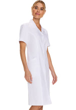 Cargar imagen en el visor de la galería, Vestido blanco de mujer con botones en la parte delantera Cherokee - CK512A