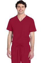 Cargar imagen en el visor de la galería, Cherokee CK WW ORIGINALS ULTRA– Top Unisex V-Neck CK778A  + Pantalón Unisex Mid Rise Drawstring Straight CK280A  - Red