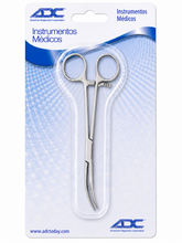 Cargar imagen en el visor de la galería, Pinzas hemostáticas curvas, 5 1/2" Crile - 3102