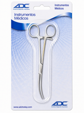 Cargar imagen en el visor de la galería, Pinzas hemostáticas curvas, 5 1/2" Crile - 3102