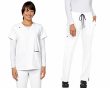Cargar imagen en el visor de la galería, Koi Next Gen – Top We Have Heart 1124  + Pantalón Everyday Hero 739 – White