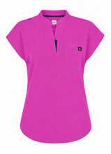 Cargar imagen en el visor de la galería, Koi Solis – Top Catrin 1131 + Pantalón Freda Wide 785 – Hibiscus Pink