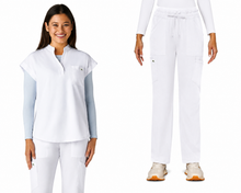Cargar imagen en el visor de la galería, Koi Solis – Top Catrin 1131 + Pantalón Freda Wide 785 – White