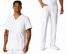 Cargar imagen en el visor de la galería, Koi Solis – Top Caldwell 674 + Pantalón Ondra 610 – White