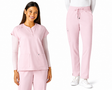 Cargar imagen en el visor de la galería, Koi Cureology – Top Reese C102 + Pantalón Atria C701 – Pretty Pink