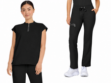 Cargar imagen en el visor de la galería, Healing Hands HH360 – Top  Sandy 2286 + Pantalón Nisha 9152 – Black