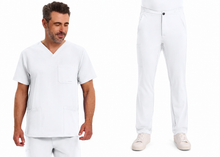 Cargar imagen en el visor de la galería, Healing Hands HH WORKS – Top Mathew 2590 + Pantalón Ryan 9590  – WHITE