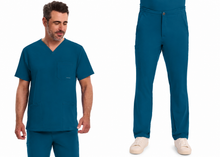 Cargar imagen en el visor de la galería, Healing Hands HH WORKS – Top Mathew 2590 + Pantalón Ryan 9590  – Caribbean