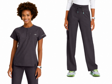 Cargar imagen en el visor de la galería, Skechers™ by Barco Ripstop – Top Trek Tuck-In SKT28 + Pantalón Scout SKP707 – PEWTER