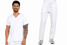 Cargar imagen en el visor de la galería, Zavaté by Yotyoz Studio  – Top Power 3-Pocket 1195 + Pantalón Activator Straight Leg 3099 – WHITE