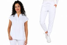 Cargar imagen en el visor de la galería, Zavaté by Yotyoz Studio  – Top Dynamic 1189 + Pantalón Refined Jogger 3060 – WHITE