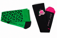 Cargar imagen en el visor de la galería, Calcetines de compresión  Leopard Flora Koi 2-pack - BA179