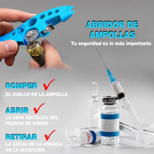 Cargar imagen en el visor de la galería, Cortador de medicamentos y abridor de ampollas (viales)