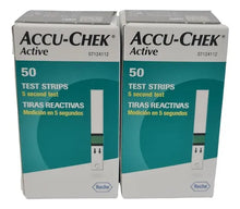 Cargar imagen en el visor de la galería, Accu-Chek Active 50 tiras reactivas