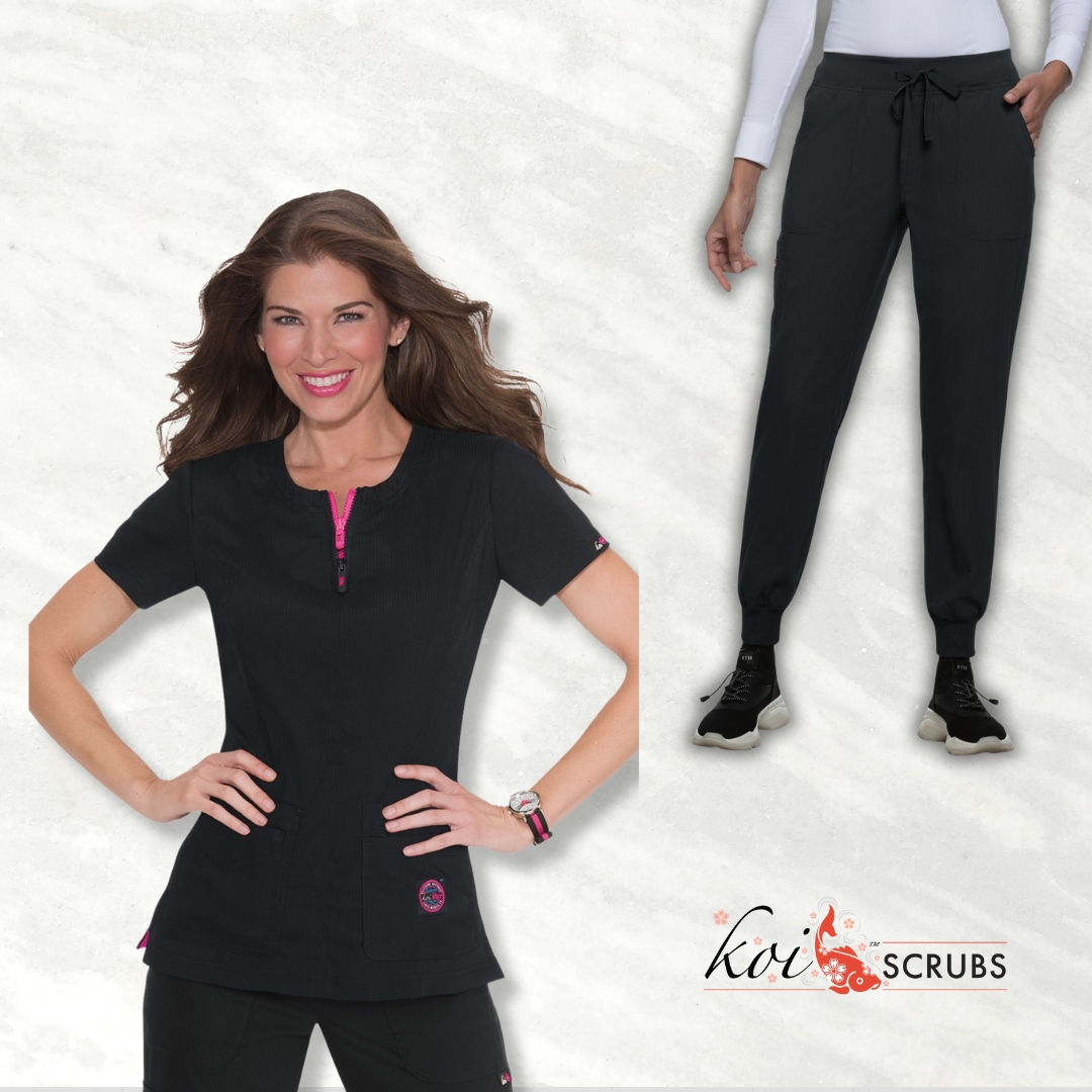 CONJUNTO KOI LITE PERFORMANCE STRETCH-BLACK