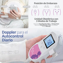 Cargar imagen en el visor de la galería, Doppler fetal de bolsillo Contec - Baby sound C