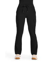 Cargar imagen en el visor de la galería, Healing Hands Quest – Top Partial Zip Stand Collar  HH752 + Pantalón 6-Pocket Flare Leg HH150 – Black